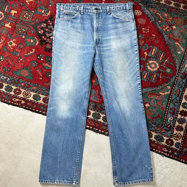 90's USA Made 빈티지 리바이스 517 오렌지탭 부츠컷