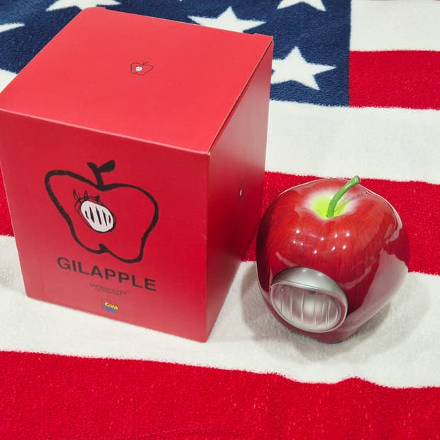 UNDERCOVER 언더커버 사과 램프 레드 조명