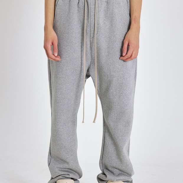 어텐션로우 소프트 에센셜 셋업 스트링 조거 롱 팬츠 (2)