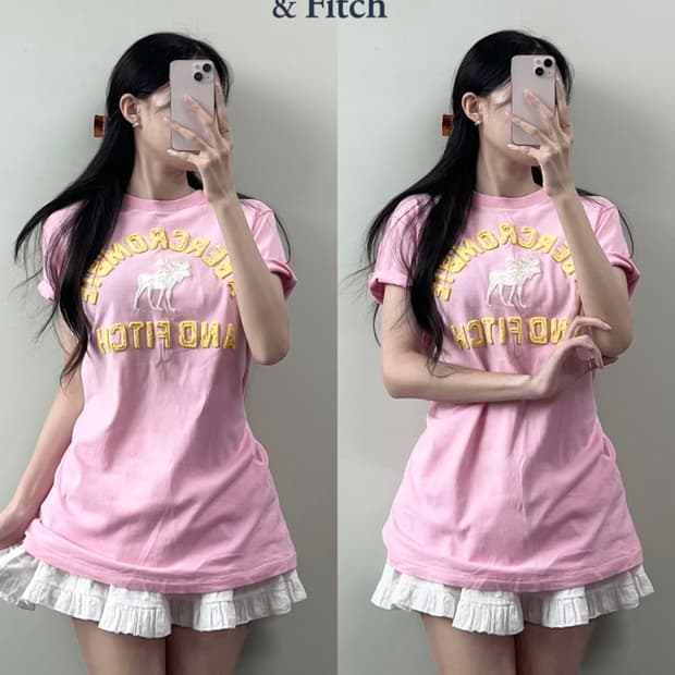 아베크롬비 반팔티