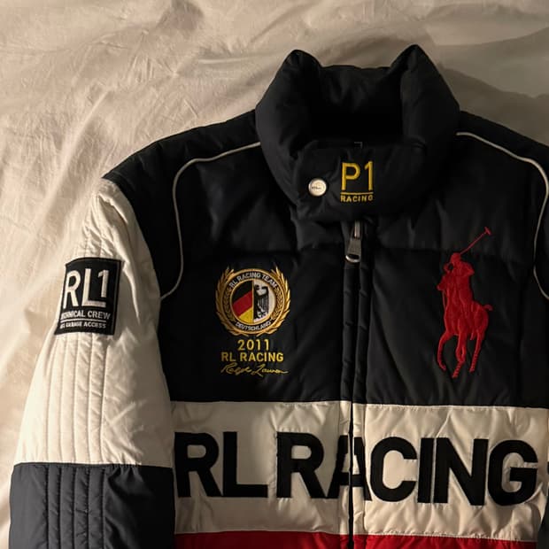 폴로 빅포니 독일 레이싱 패딩