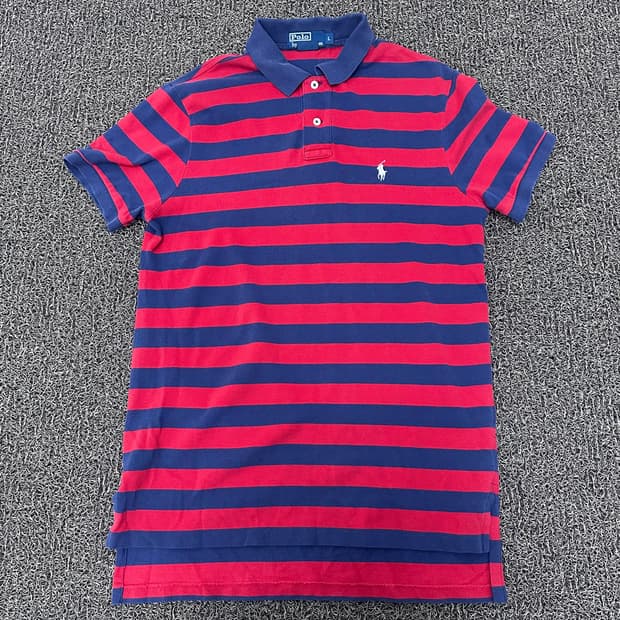 POLO 폴로 랄프로렌 스트라이프 반팔티셔츠 L