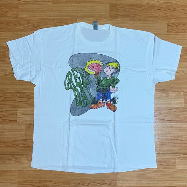 그린데이 브레인 보이 티셔츠 XXL 2XL