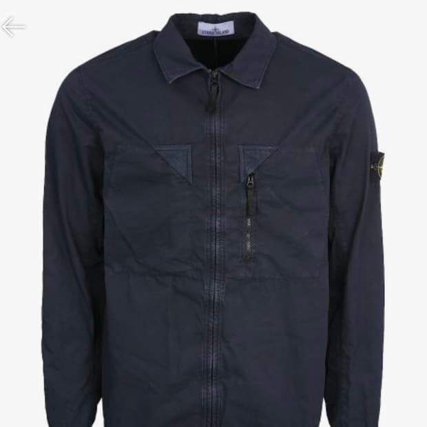 스톤아일랜드 올드이펙트 오버셔츠 L사이즈