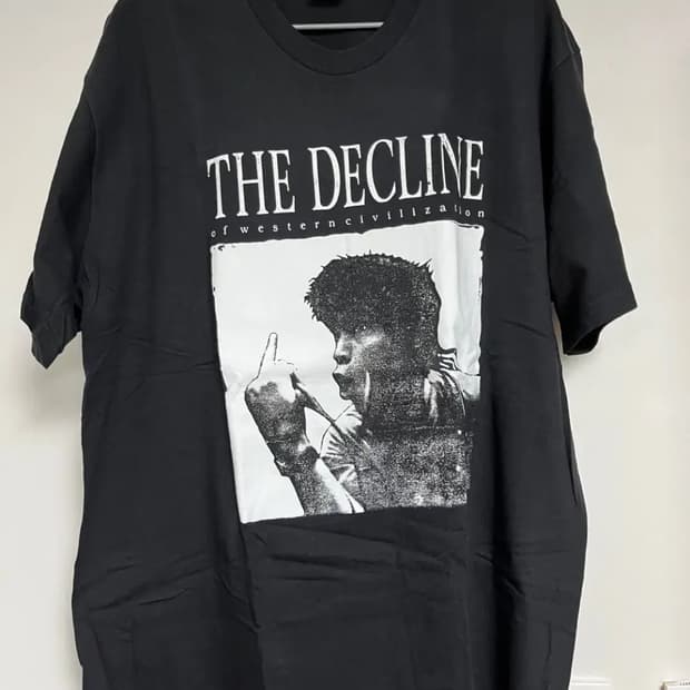 (XL) Supreme Decline Tee / 슈프림 디클레인 반팔티