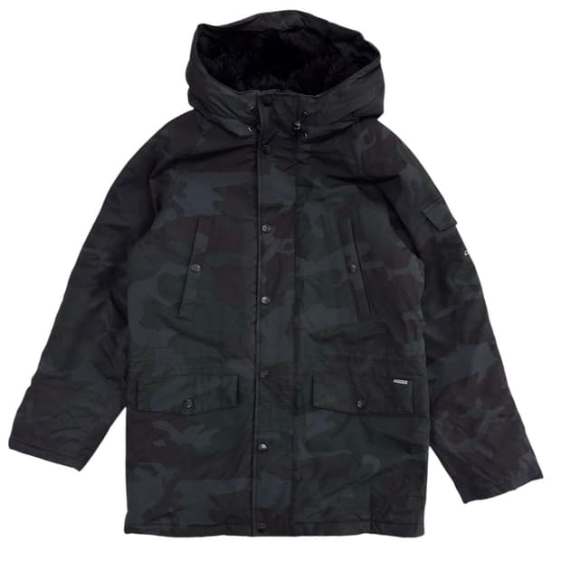 칼하트 카모 앵커리지 다운 자켓