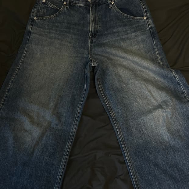 유니클로 배기커브진 27