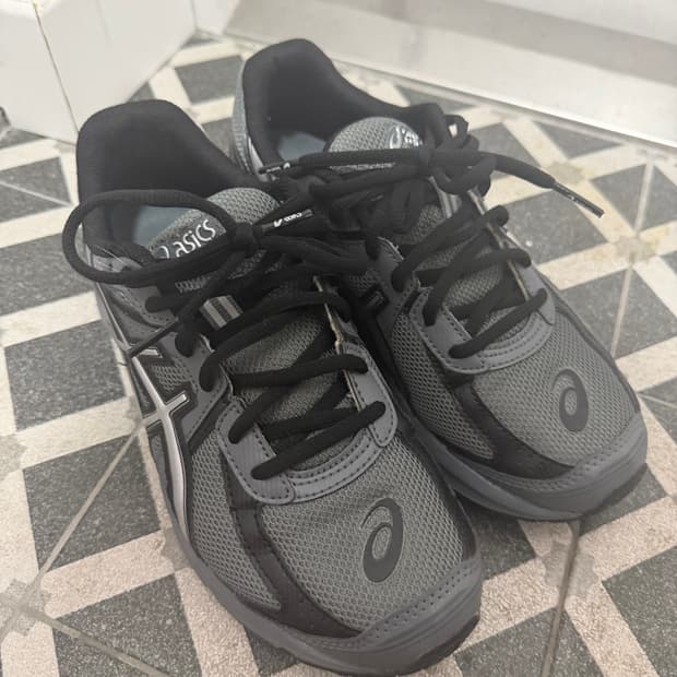 아식스 조그 100 s 스틸 그레이