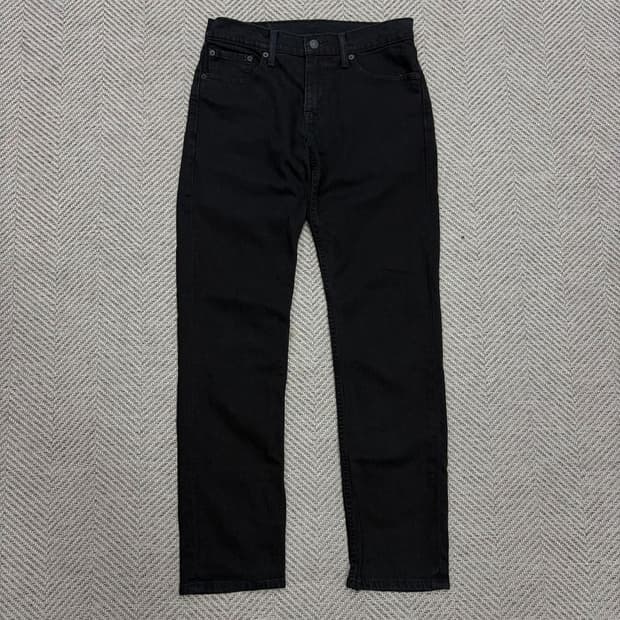 리바이스 블랙 데님팬츠 v1464