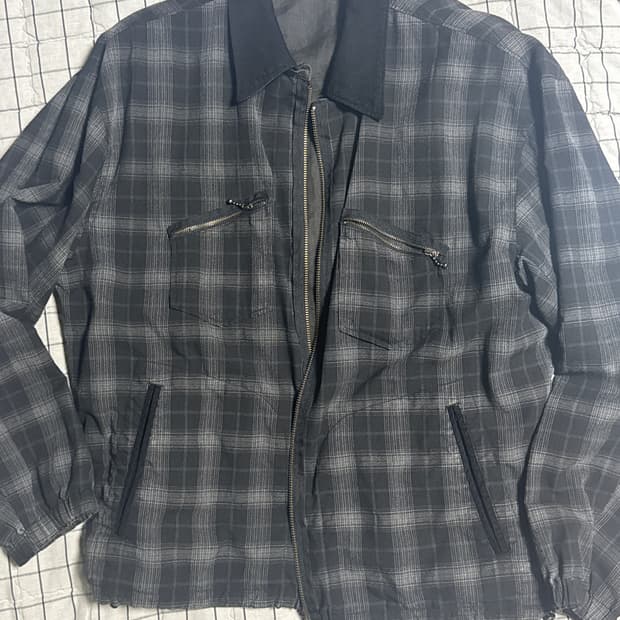 [2] 폴리테루 라미 체크 블랙+올리브 초판