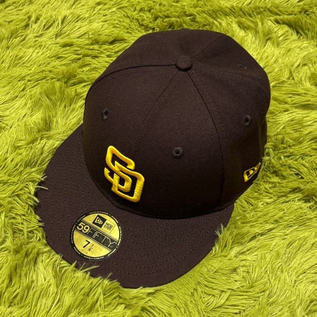 뉴에라 샌디에이고 파드리스 피티드캡 브라운 