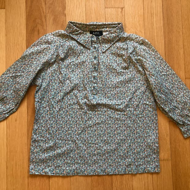 A.P.C 아페쎄 패턴 상의 