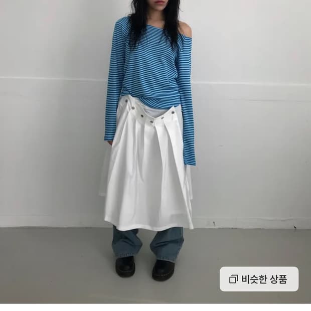 이이알하우스 Malin pleats skirt (black)