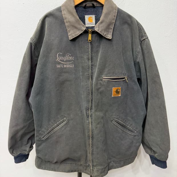 정품) 칼하트 디트로이트 j97 롱기브르 세이프티 오버 자켓 XL