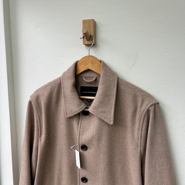 16173 - 클럽모나코 싱글 하프 코트