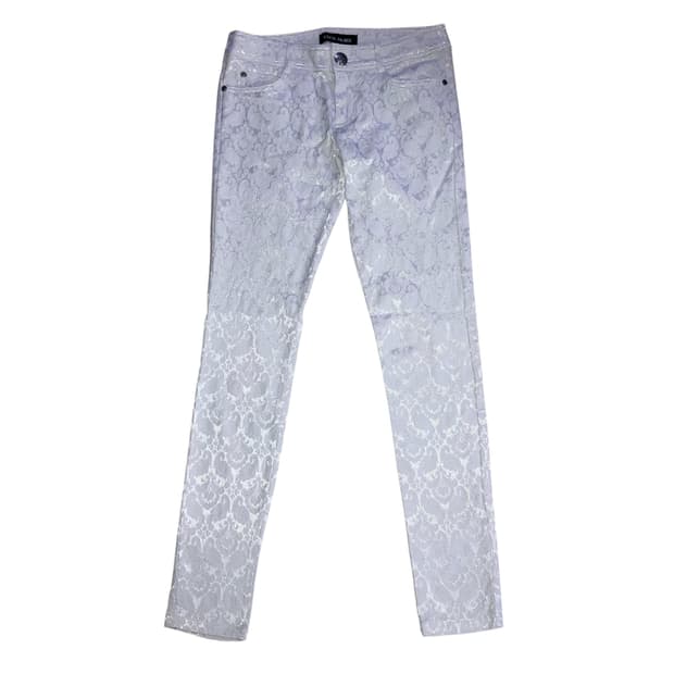 세실맥비 Cecil McBee 화이트팬츠 백바지 갸루 오네갸루