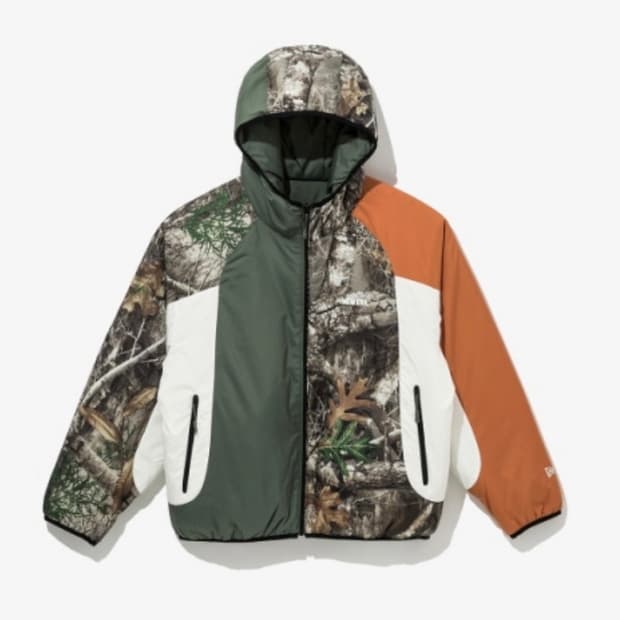 뉴에라 리버시블 패딩