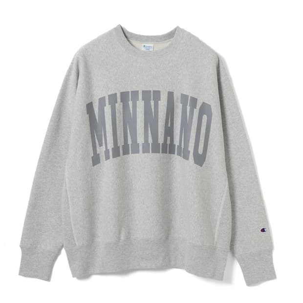 [XL] 빔즈 x 챔피온 x 민나노 스웻셔츠 그레이