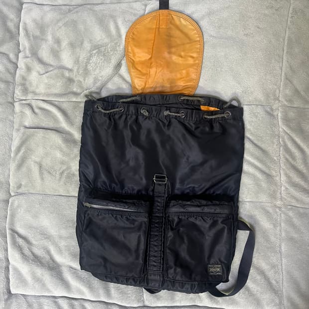 Porter 요시다 포터 탱커 백팩 럭색 블랙