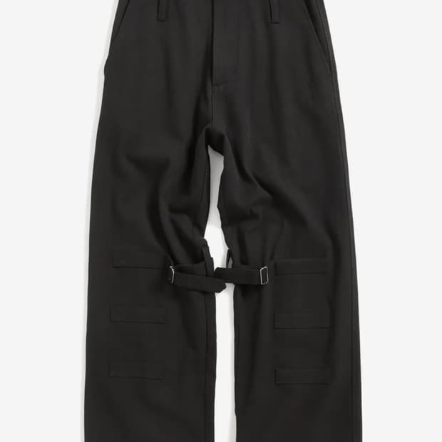 해칭룸 Bondage Pants Black 바지 2 사이즈