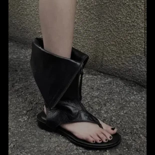 보헤미안서울 이클립스 플립플랍 부츠 235size