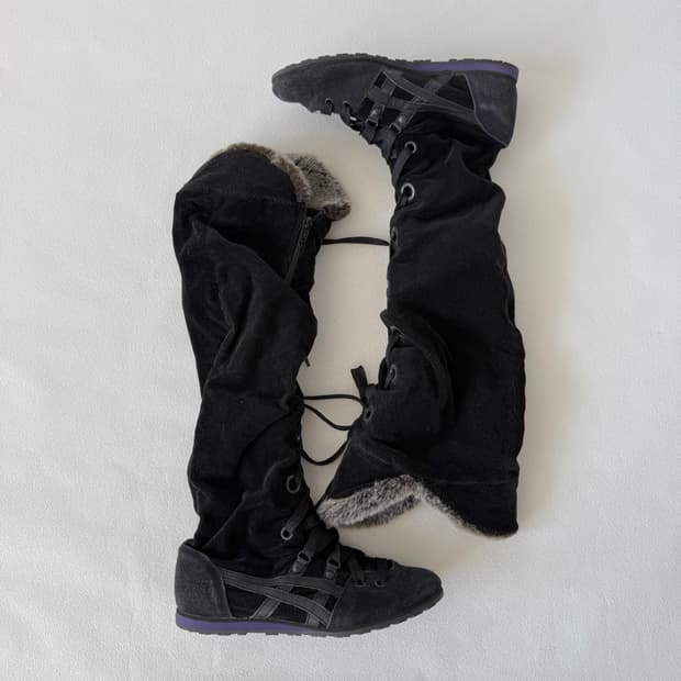 [230]오니츠카타이거(Onitsukatiger) 코듀로이 롱 스니커즈