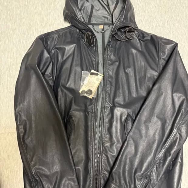 버버리 양가죽 후드 자켓 (정품 / Size 50