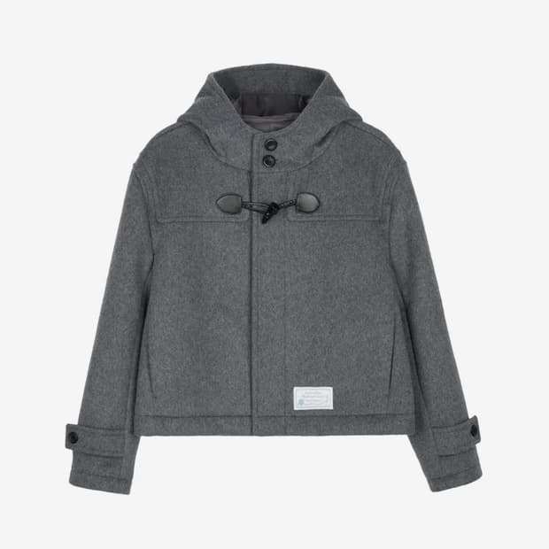 로씨로씨 크롭 울 더플 코트