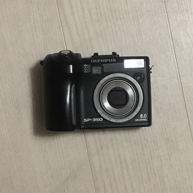 올림푸스 SP-350 블랙 디지털 카메라 (작례O)