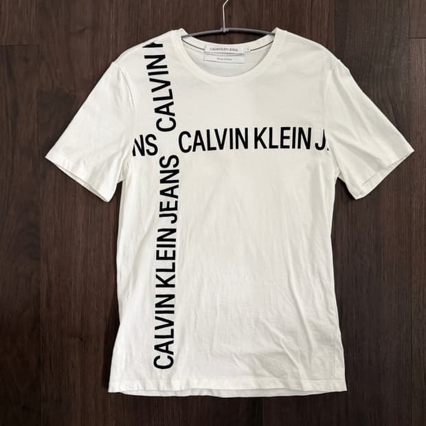 켈빈클라인 피마코튼 반팔티셔츠