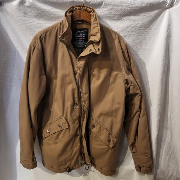 폴로 랄프로렌 90s 빈티지 브라운 덱자켓 점퍼