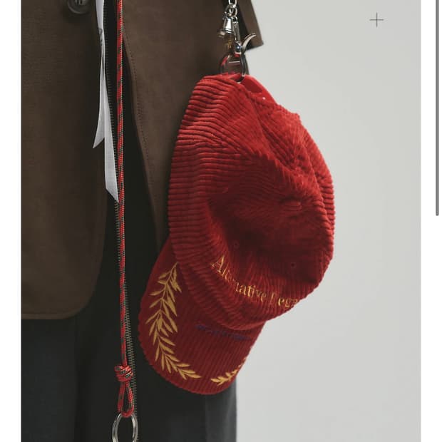 Bed JW Ford 캡 레드