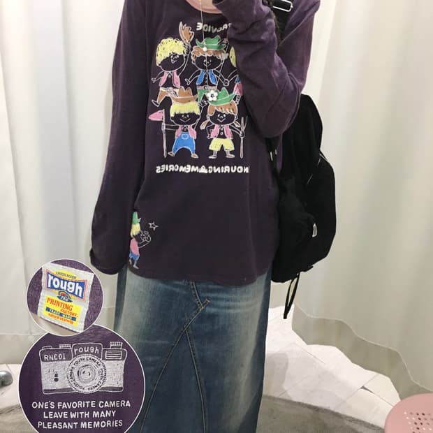 Rough Embroidered Long Sleeve