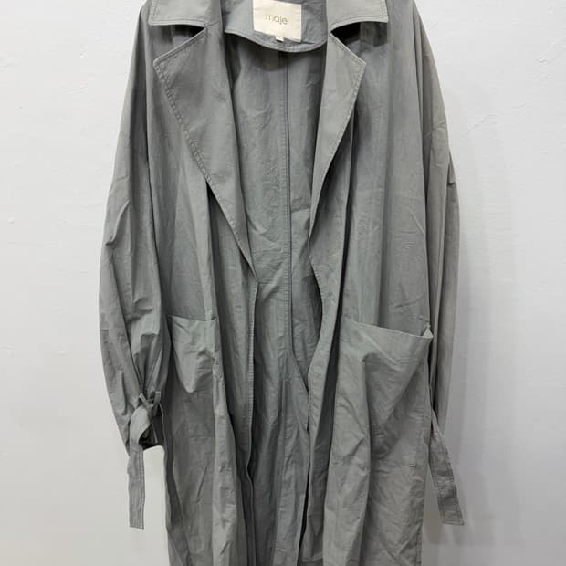 정품) 마쥬 여성 트렌치 코트 바람막이 1