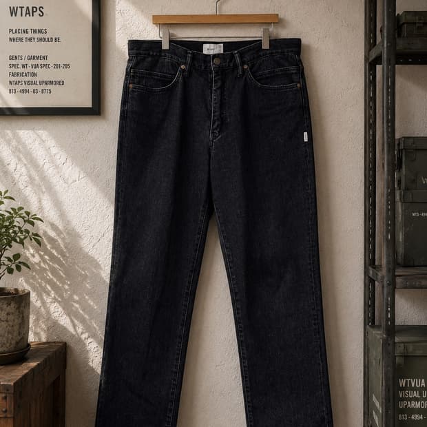 더블탭스 18AW 블루스 스키니 컬러웨이 데님 팬츠