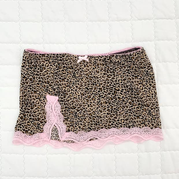 히메갸루 오네갸루 레오파드 스커트