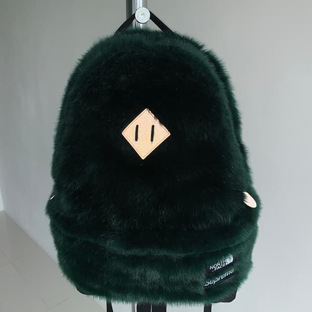 슈프림 x 노스페이스 21fw 포우 퍼 백팩