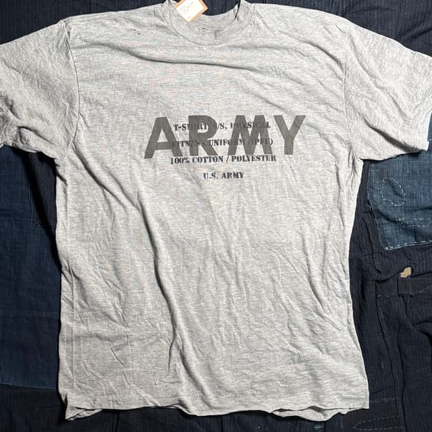 U.S Army 'Spec.' 스텐실 IPFU 티셔츠 L