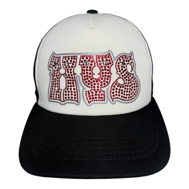 히스테릭 글래머 아카이브 라인스톤 매쉬캡 볼캡 모자