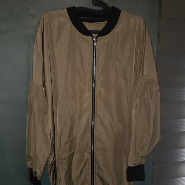 8천원 급처! 베이지 셔링 바람막이 봄버 자켓 새상품