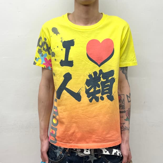 cartoon yellow t-shirt