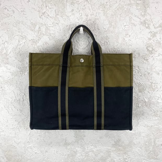 에르메스 후루토 MM 캔버스 토트 백