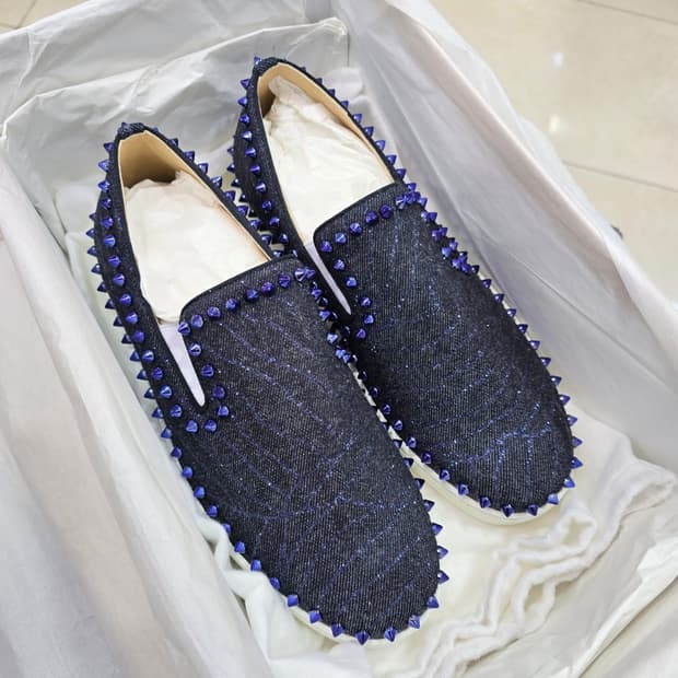 [새상품] 크리스찬 루부탱 남자 스니커즈 픽보트 스파이크