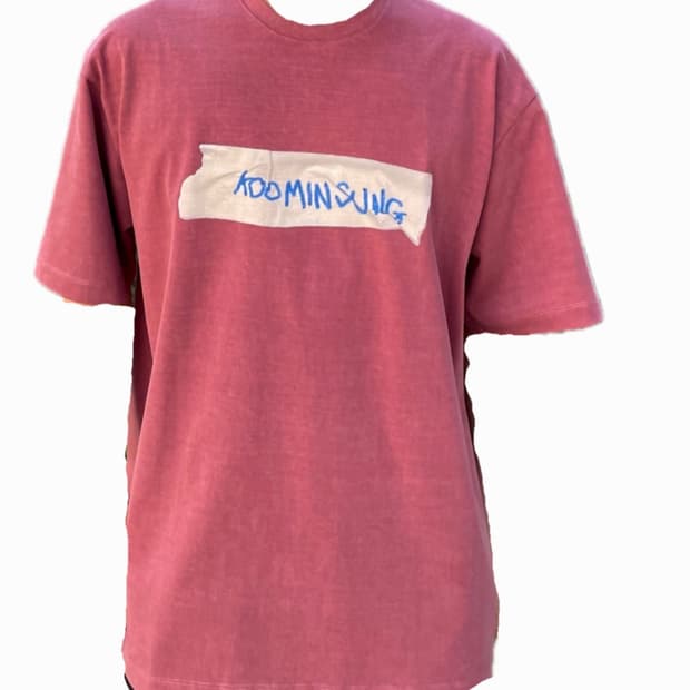 구민성 / TAPE T-SHIRT / L