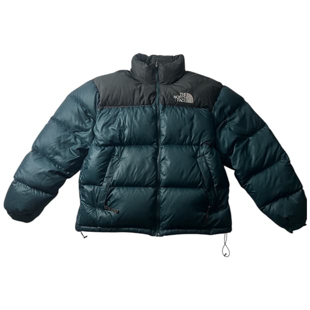 노스페이스 700 눕시 패딩 그린지 블루 95