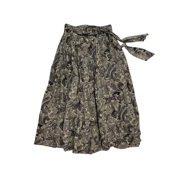 프레즐리 빈티지 플리츠 스커트