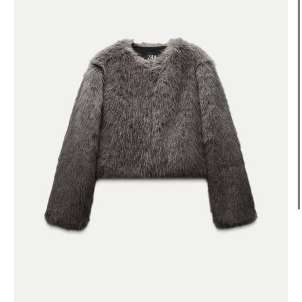 자라 퍼 숏 코트