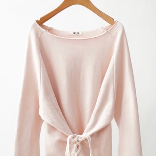 RHC RON HERMAN - drawstring sweat top