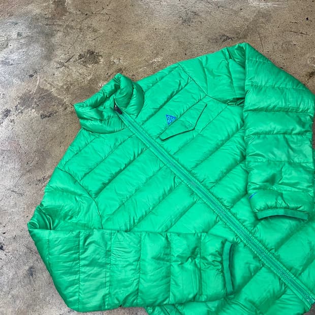 [정품/M] 나이키 ACG 그린 패딩 자켓 b16