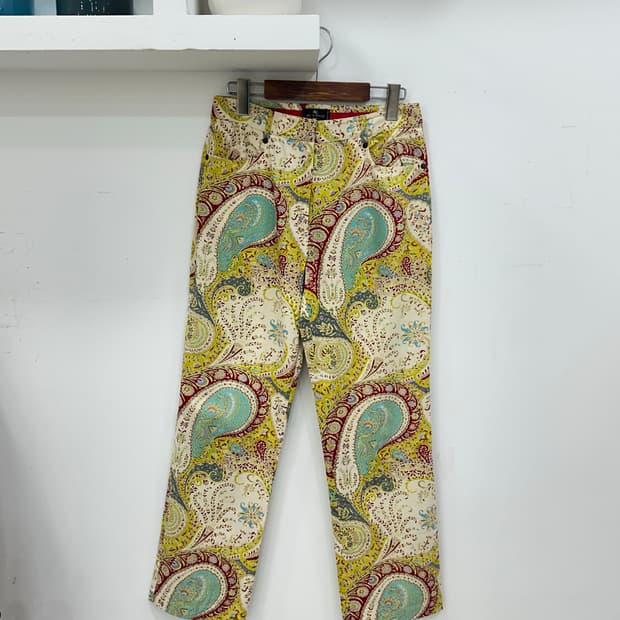 에트로 페이즐리 팬츠